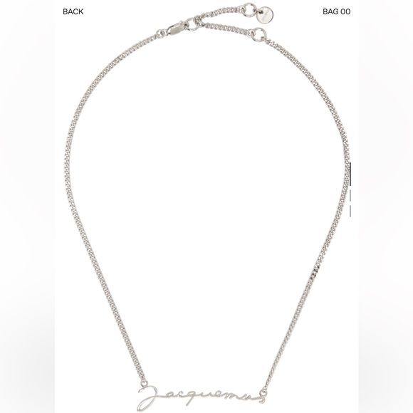 Le Papier La Chaine Jacquemus Necklace & FREE Le Porte Clés Jacquemus Keychain - Picture 1 of 16